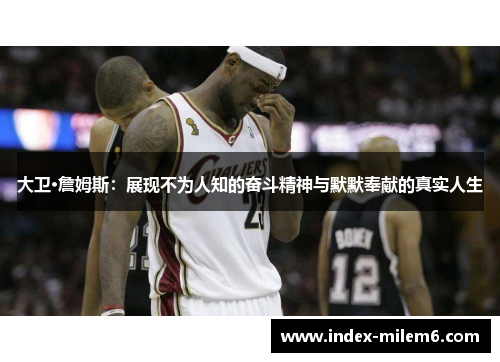 大卫·詹姆斯：展现不为人知的奋斗精神与默默奉献的真实人生