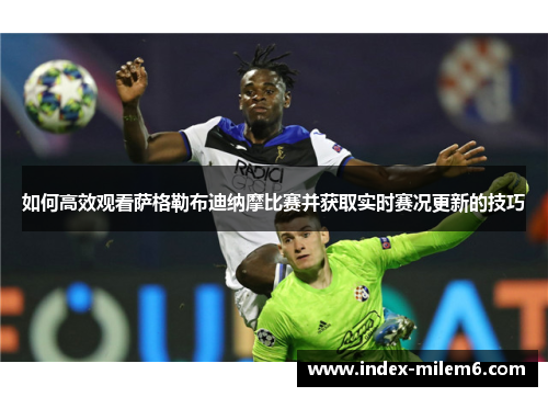 如何高效观看萨格勒布迪纳摩比赛并获取实时赛况更新的技巧